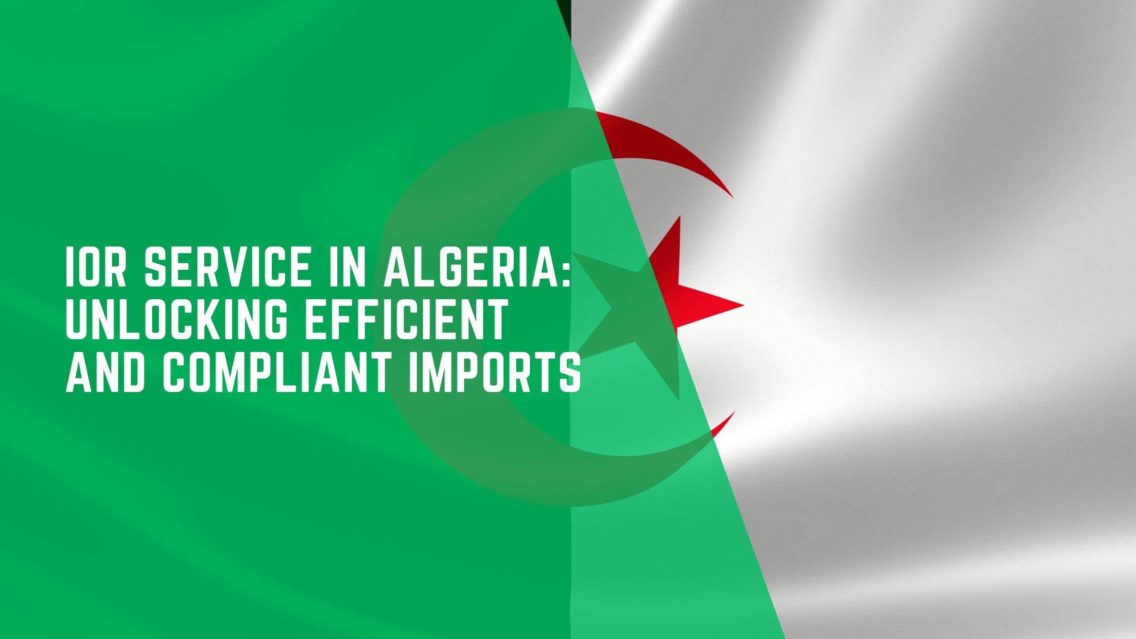 IOR Service in Algeria: Unlocking Efficient and Compliant Imports