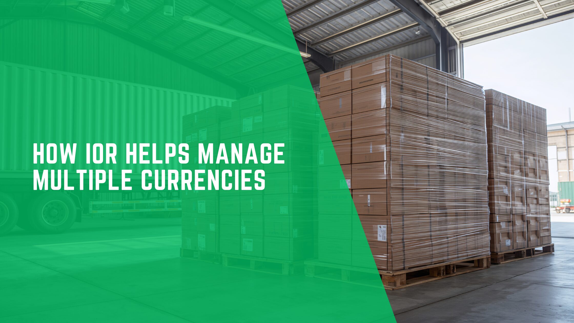 How IOR Helps Manage Multiple Currencies