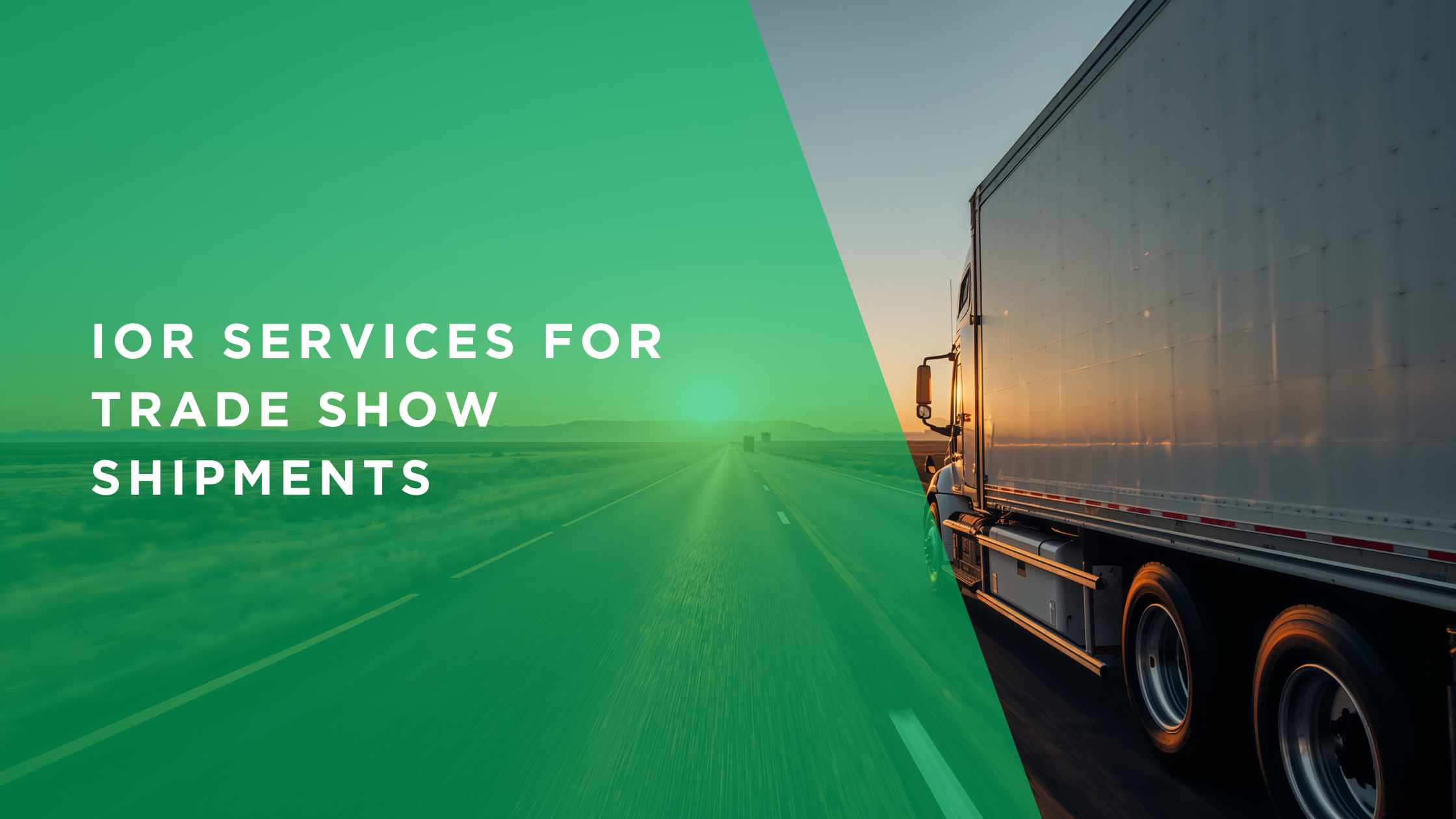 IOR Services for Trade Show Shipments: A Complete Guide to Smooth International Exhibition Logistics